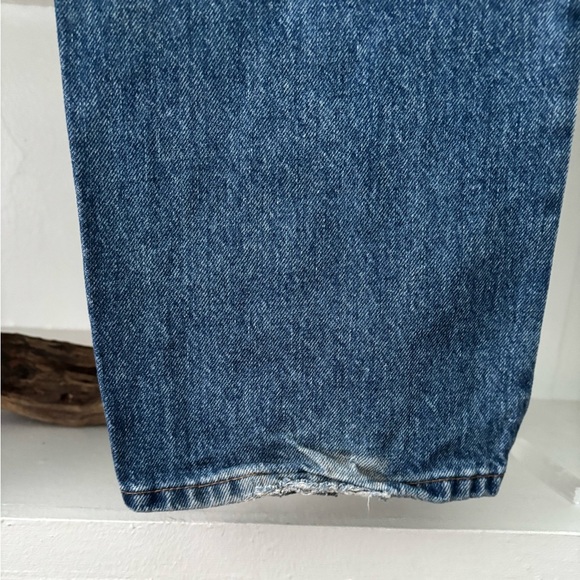 Madewell Low Slung Straight Jeans Size 23 - Picture 7 of 10